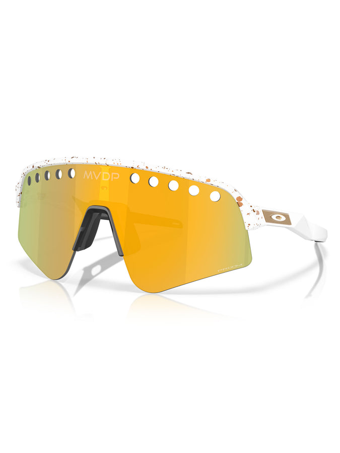 Oakley Sutro Lite Sweep Mvdp Red/Gold Splatter/Prizm 24K Sunglasses | RED GOLD SPLATTER/PRIZM 24K