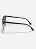 Ray Ban Clubmaster Black On Gold/G-15 Green Sunglasses