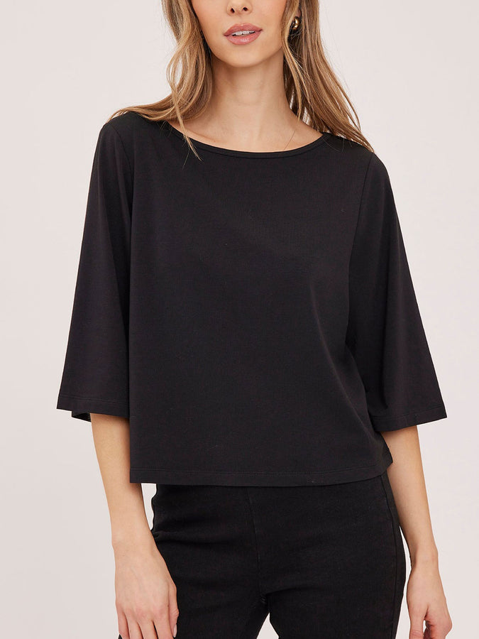 Gentle Fawn Aimee T-Shirt Fall 2026 | BLACK