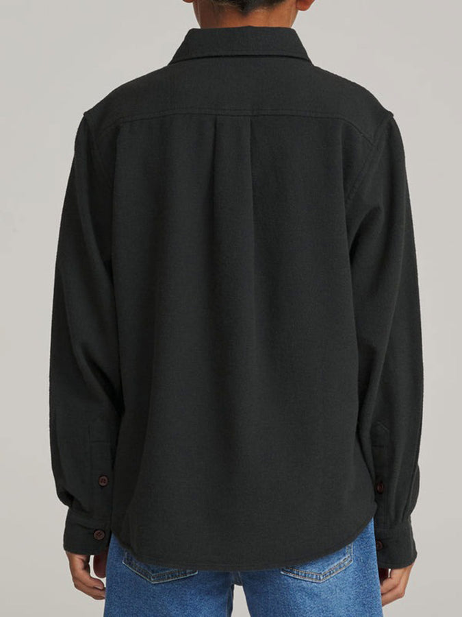 Katin Twiller Flannel Long Sleeve Buttondown Shirt Fall 2026 | BLACK WASH