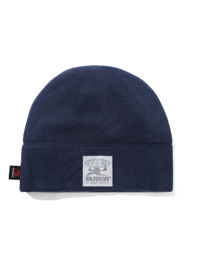 Butter Goods Polartec Skully Beanie | NAVY