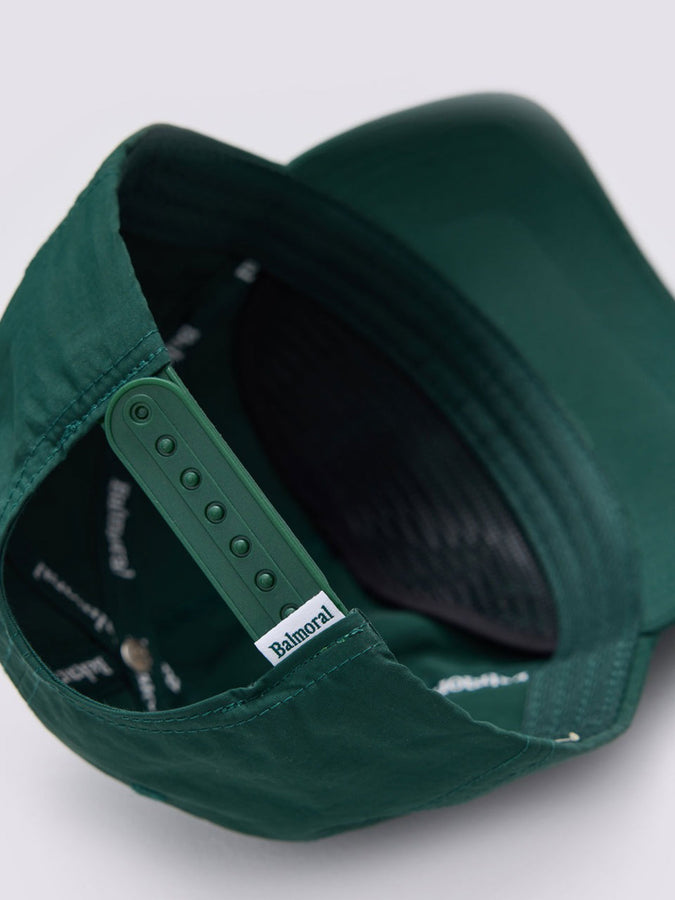 Balmoral Metropole Snapback Hat | FOREST GREEN