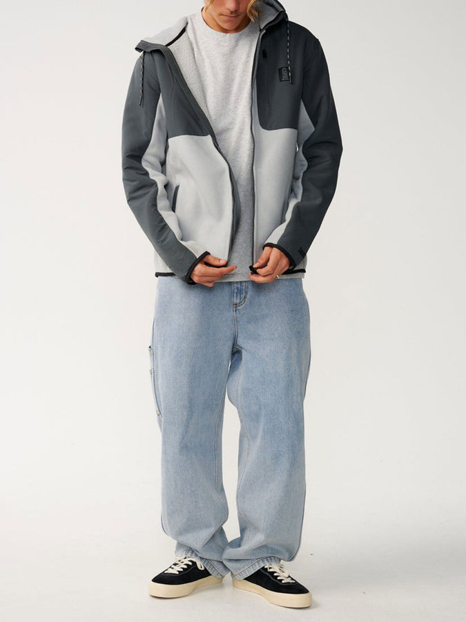 Rip Curl S-Series Panelled Zip Hoodie Fall 2026 | CHARCOAL GREY (0084)