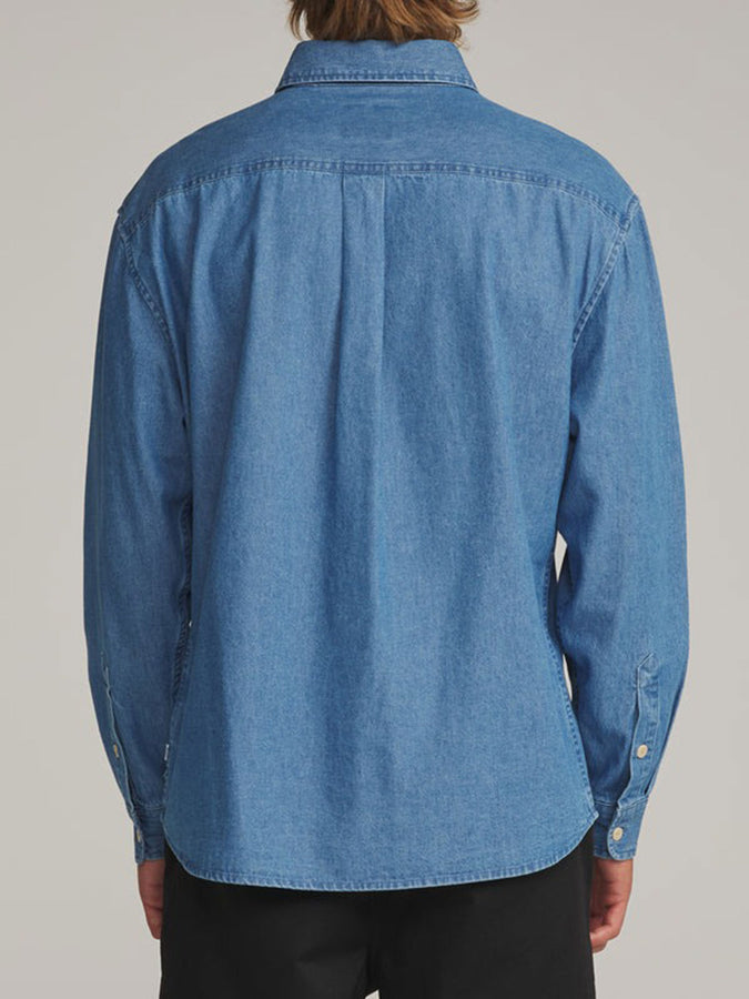 Katin Henry Denim Long Sleeve Buttondown Shirt Fall 2026 | MEDIUM INDIGO
