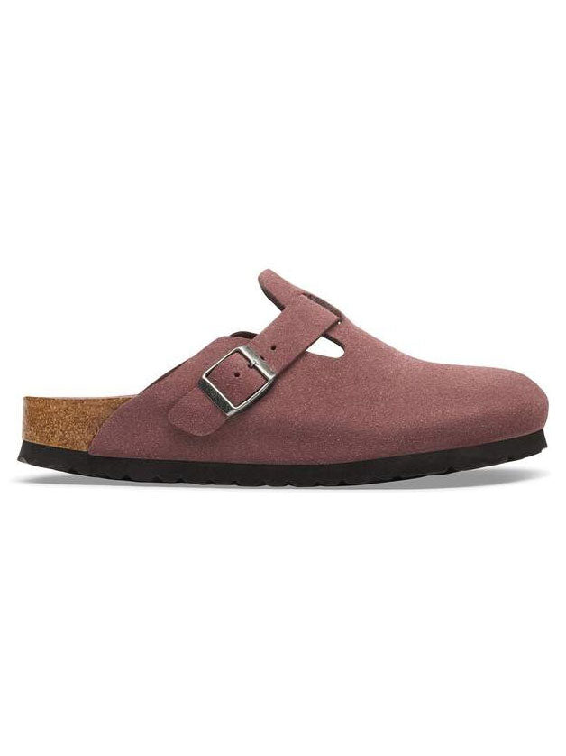 Birkenstock Boston Soft Footbed Suede N Pepper Shoes Fall 2026 | PEPPER