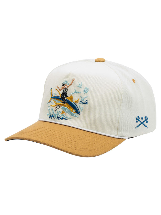 Dark Seas Rodeo Snapback Hat | OFF WHITE/LARK (OFF)