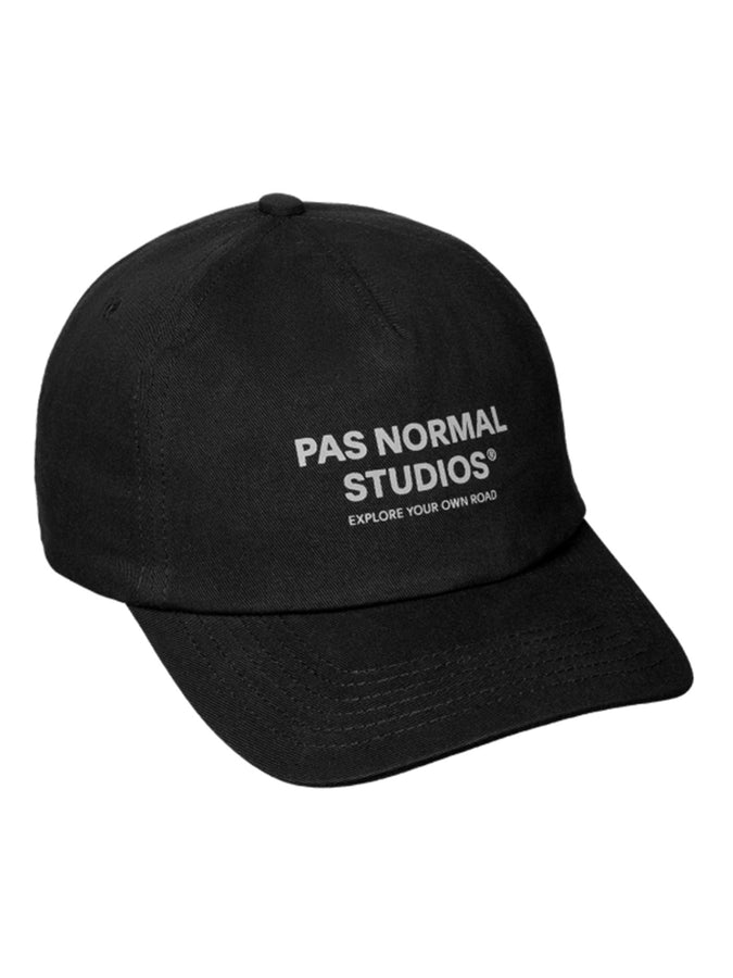 Pas Normal Studios Off-Race Cotton Strapback Hat | BLACK