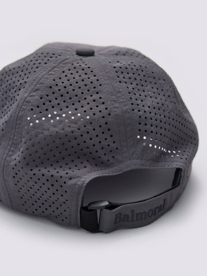 Balmoral York Strapback Hat | GUNMETAL