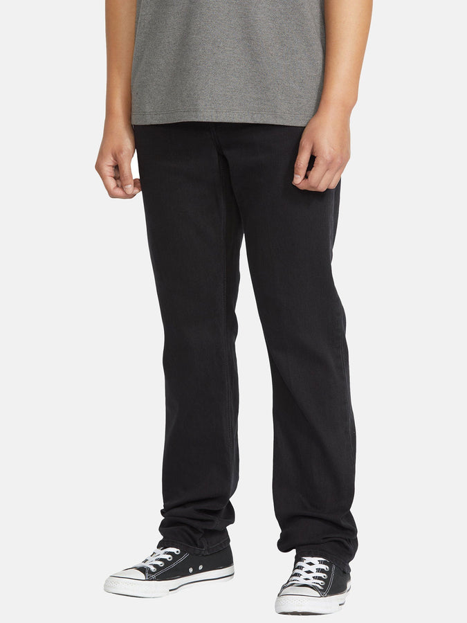 Volcom Solver Black Out Jeans | BLACKOUT (BKO)