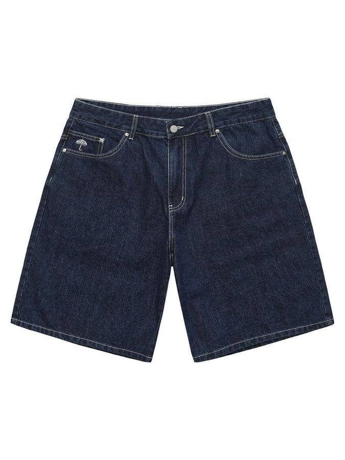 Hélas Dieu Grec Denim Shorts Spring 2026 | WASHED NAVY