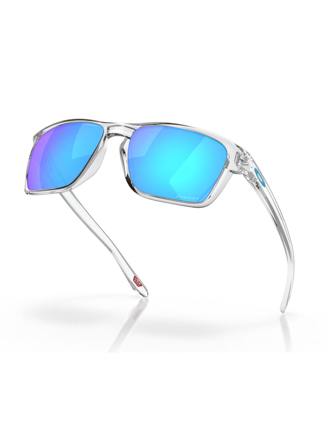 Oakley Sylas Xl Polished Clear/Sapphire Prizm Sunglasses | POLISHED CLEAR/PRIZM SAPPHIRE