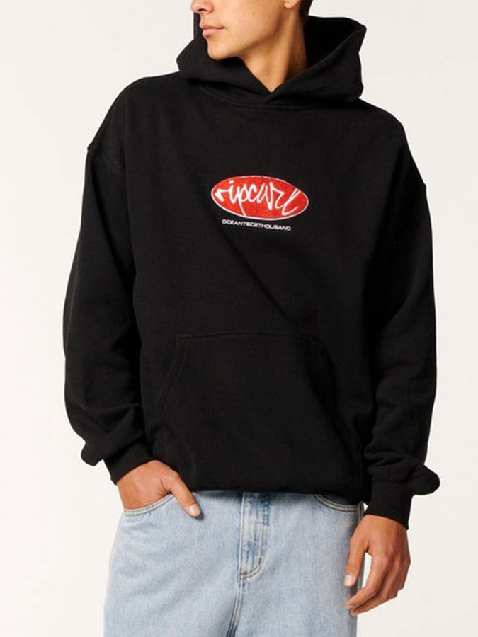Rip Curl Rip Script Hoodie Holiday 2026 | BLACK (0090)