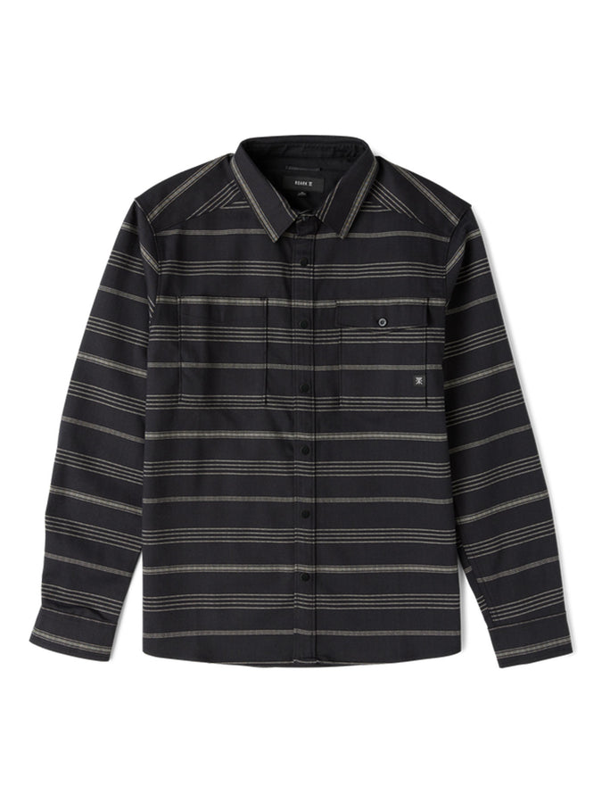 Roark Diablo Long Sleeve Buttondown Shirt Fall 2026 | BLACK STRIPES (BLS)