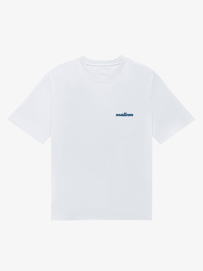 Malbon Vista Repair T-Shirt Fall 2026 | WHITE