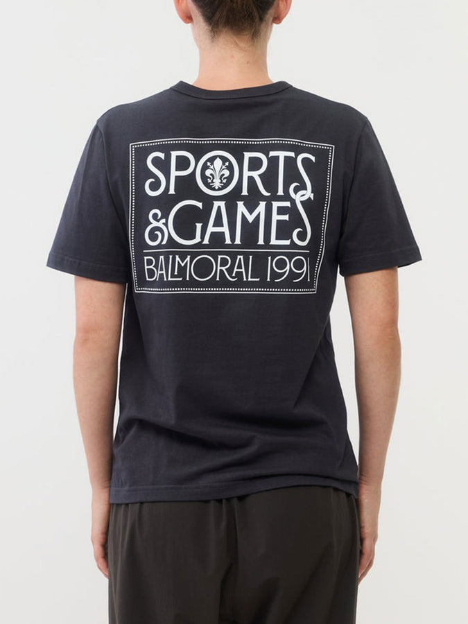Balmoral Roma T-Shirt Fall 2026 | WASHED BLACK