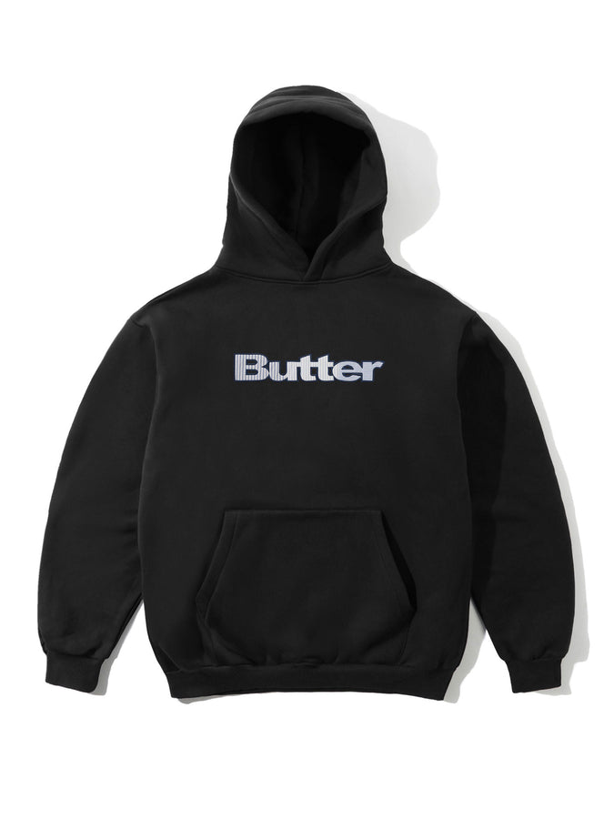 Butter Goods Stencil Logo Hoodie Fall 2026 | BLACK