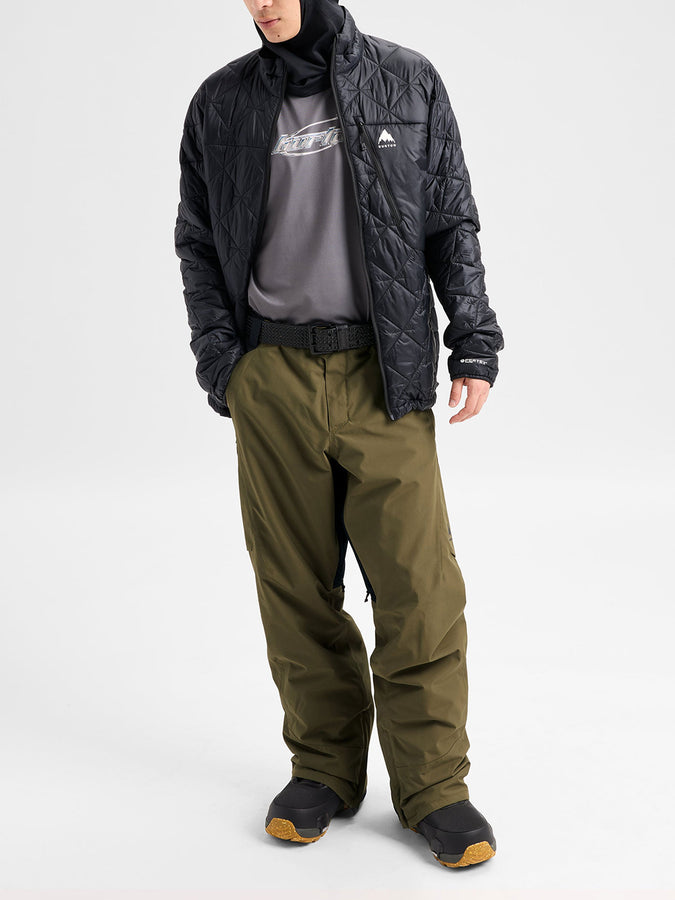 Burton Reserve 2L 2027 Insulated Snowboard Pants | DRIED MOSS/TRUE BLACK (E8C)