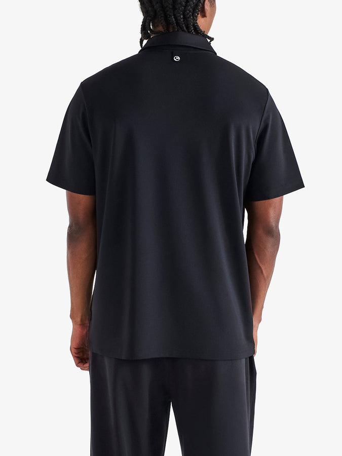 Malbon Fairway Short Sleeve Polo Holiday 2026 | BLACK