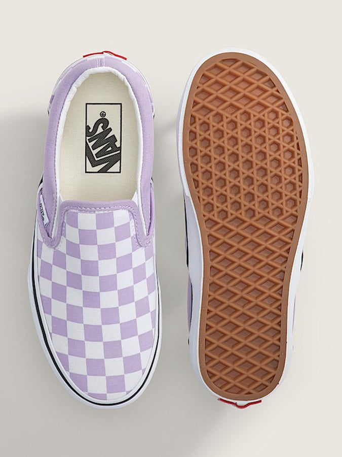 Vans Slip-On Color Theory Checkerboard Soft Orchid Shoes Spring 2026 | SOFT ORCHID (FSF)