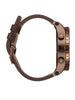 Nixon 51-30 Chrono Leather Chocolate/Dark Roast/Brown Watch