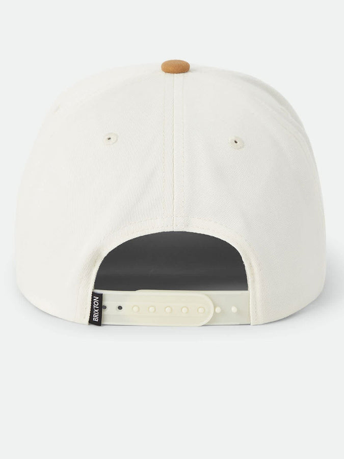 Brixton Stratton Snapback Hat | OFF WHITE/CARAMEL