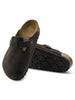 Birkenstock Boston Soft Footbed Suede R Mocha Shoes Fall 2026