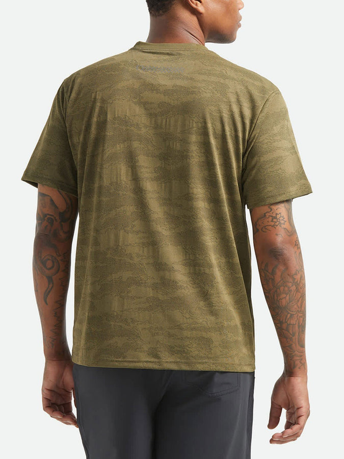 Brixton Journey Pocket T-Shirt Printemps 2026 | OLIVE TIGER CAMO