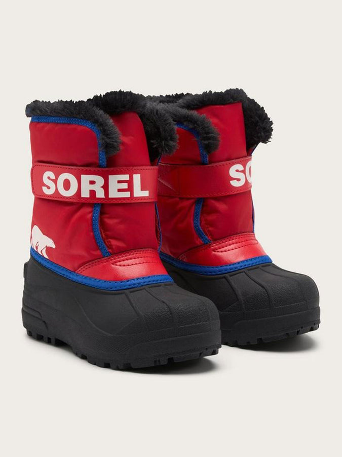 Sorel Snow Commander Bright Red/Azul Winter Boots Winter 2027 | BRIGHT RED/AZUL (691)