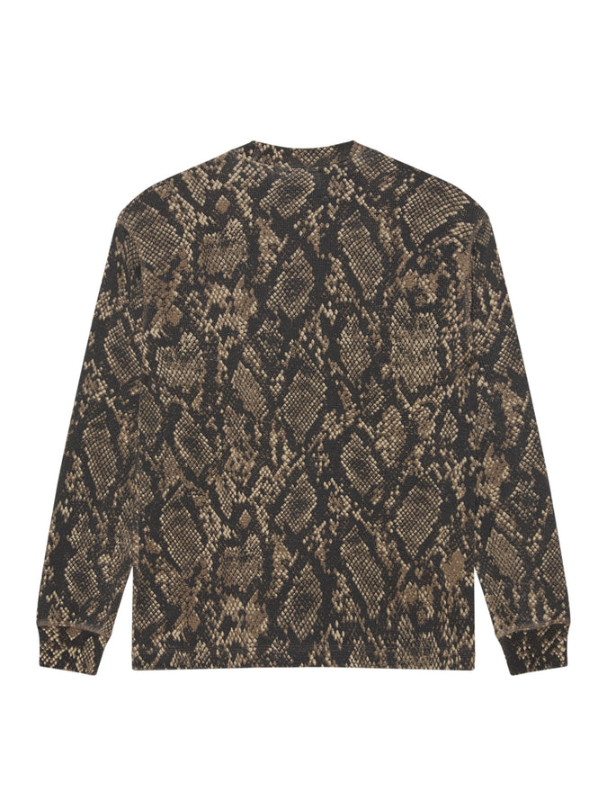Obey Post Thermal Long Sleeve T-Shirt Fall 2026 |DUSTY VNTG RATTLE SNAKE (DVRS)