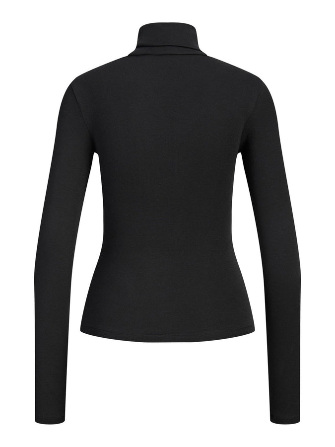 Jjxx Star High Neck Long Sleeve T-Shirt Fall 2026 | BLACK
