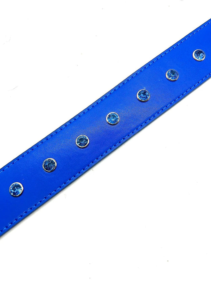 Loosey Rhinestone Belt | ROYAL BLUE