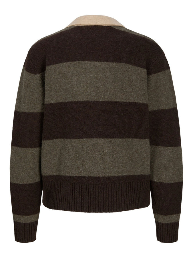 Jjxx Ruby Polo Neck Sweater Fall 2026 | SEAL BROWN