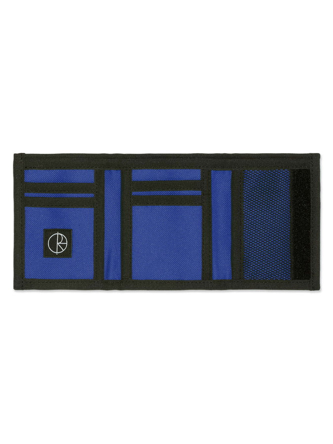 Polar Key Script Logo Wallet | BLACK/BLUE