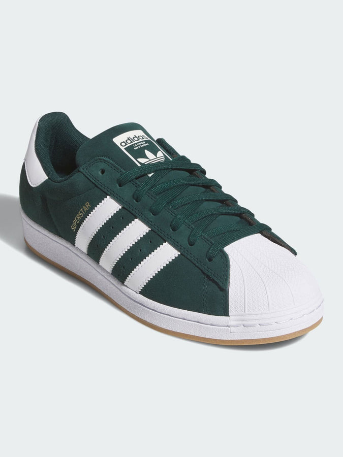 Adidas Superstar ADV Aurora Ivy/White/Gold Met Shoes Spring 2026 | AURORA IVY/WHITE/GOLD MET