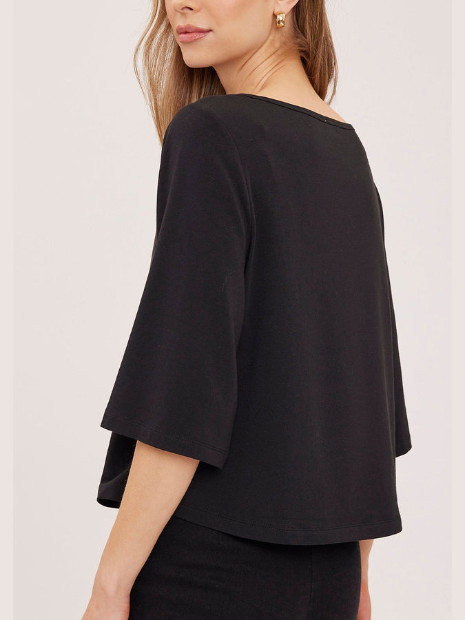 Gentle Fawn Aimee T-Shirt Fall 2026 | BLACK