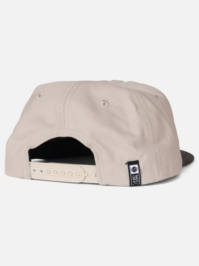 Salty Crew Coastal Snapback Hat | GREY/TAN