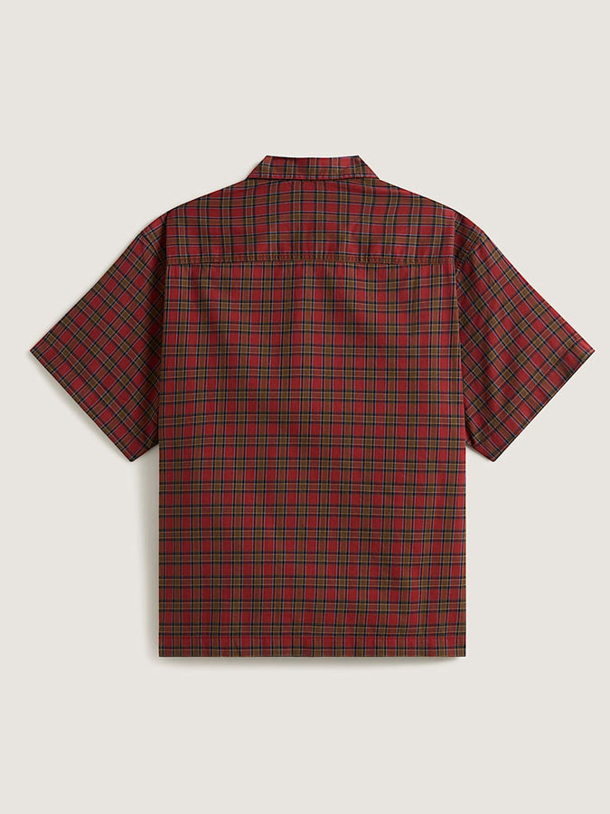 Vans Larkspur Timber Short Sleeve Shirt Fall 2026 | POPPY EMBER (H89)