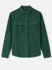 Brixton Bowery Textured Long Sleeve Buttondown Shirt Fall 2026