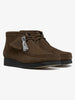 Clarks Wallabee Suede Dark Olive Boots Fall 2026