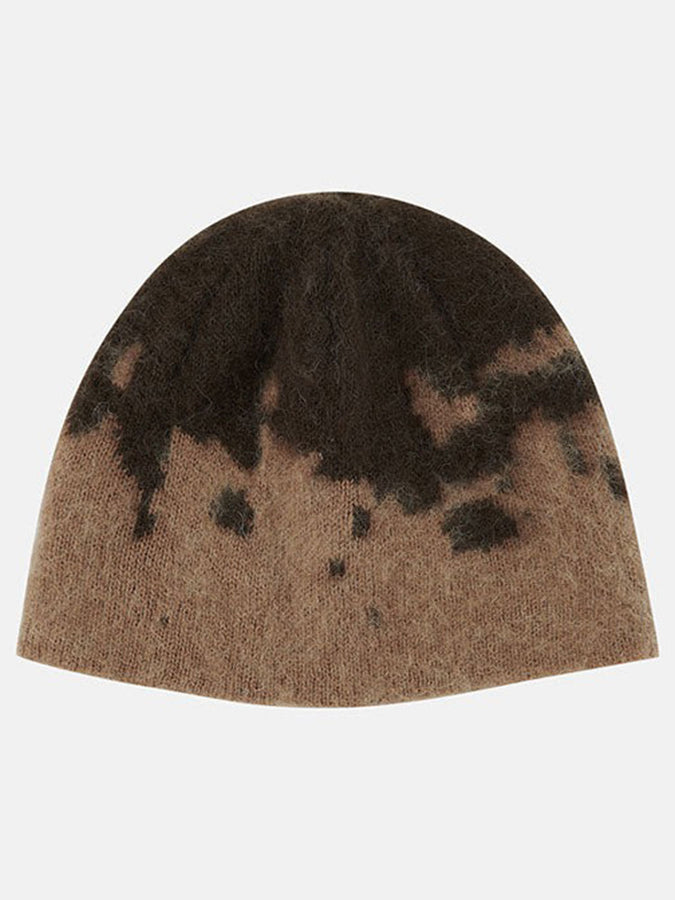 Gramicci Mohair Splatter Beanie | TAUPE