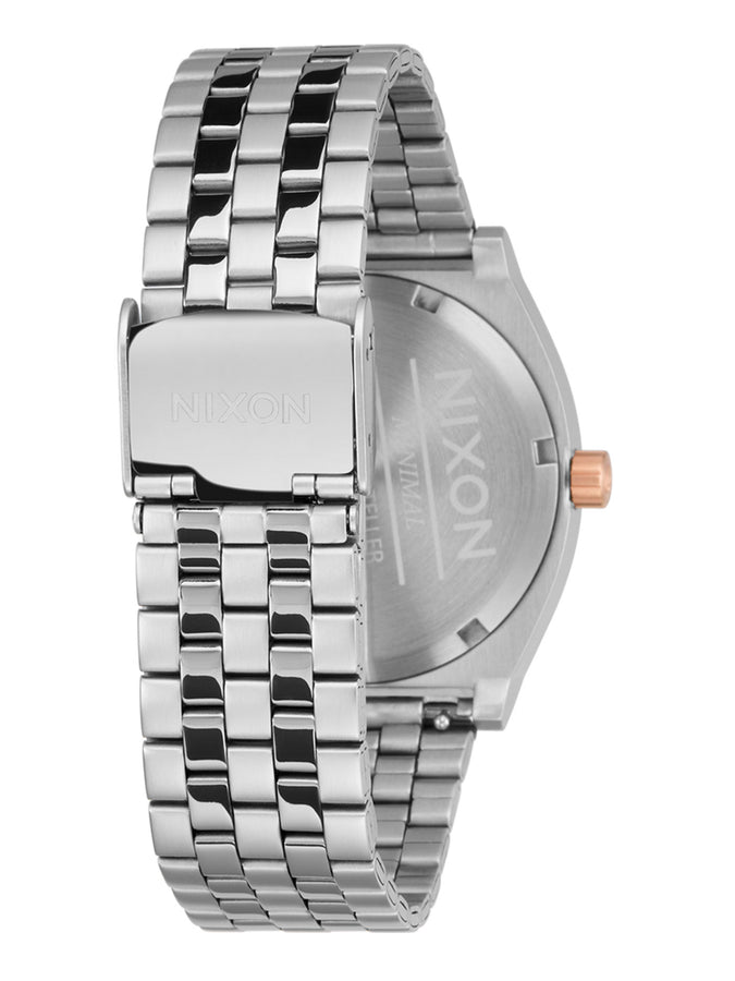 Nixon Time Teller Silver/Pink Gold/Black Watches | SILVER/ROSE GOLD/BLACK (5383)