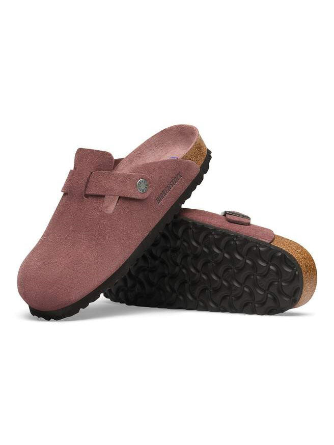 Birkenstock Boston Soft Footbed Suede N Pepper Shoes Fall 2026 | PEPPER