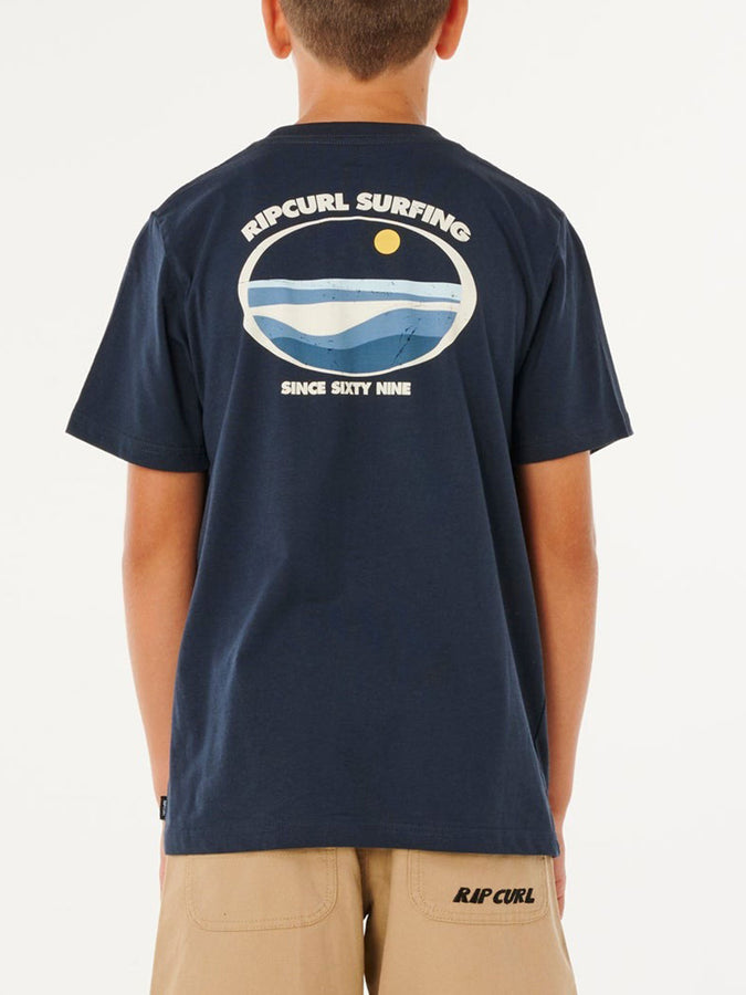 Rip Curl Streamline Lineup T-Shirt Spring 2026 | DARK NAVY (0291)