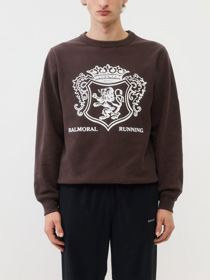 Balmoral Sterling Crewneck Sweatshirt Fall 2026 | CHOCOLATE