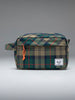 Herschel Chapter Plaid Travel Kit