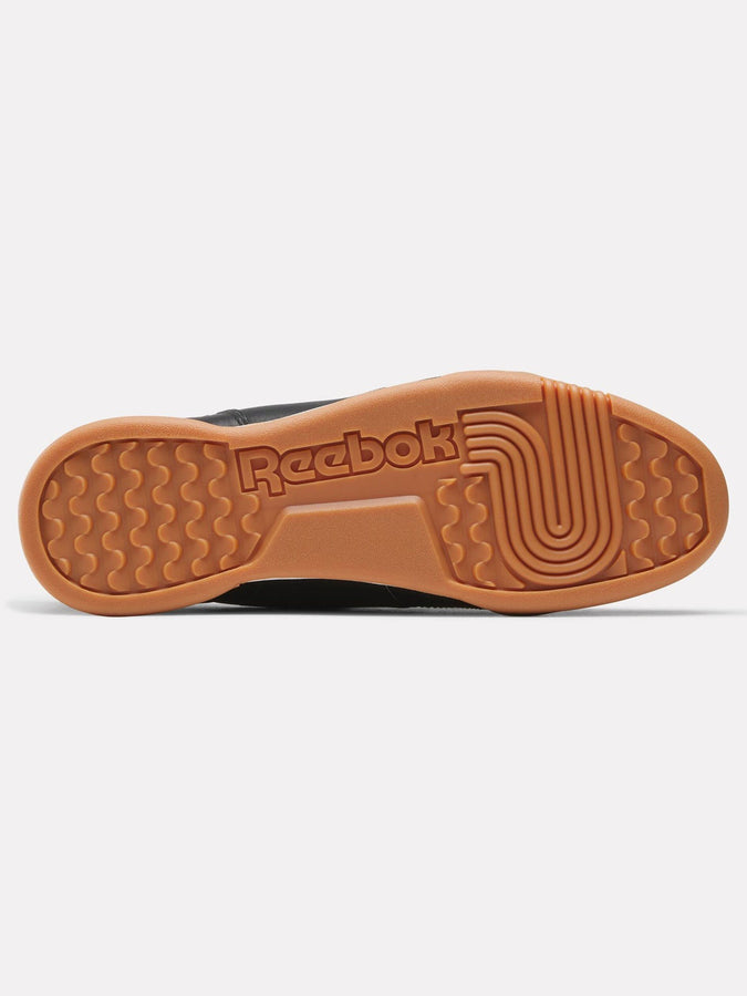 Reebok Workout Plus Black/Gold/Gum Shoes Fall 2026 | BLACK/GOLD/GUM