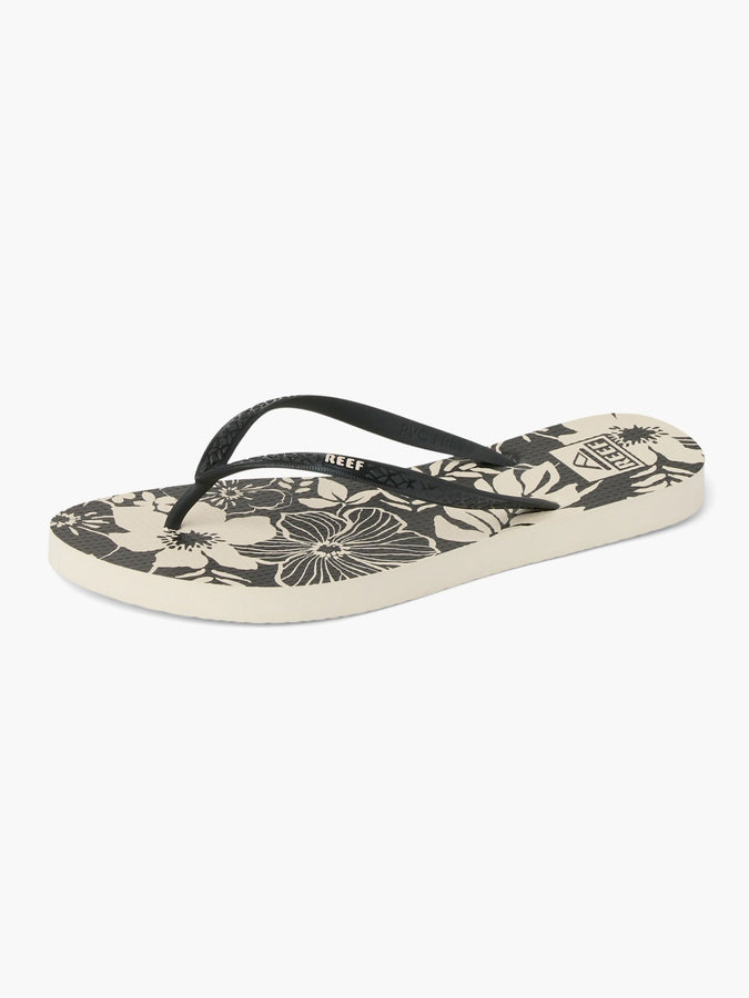 Reef Seaside Prints Black Floral Sandals Summer 2026 | BLACK FLORAL