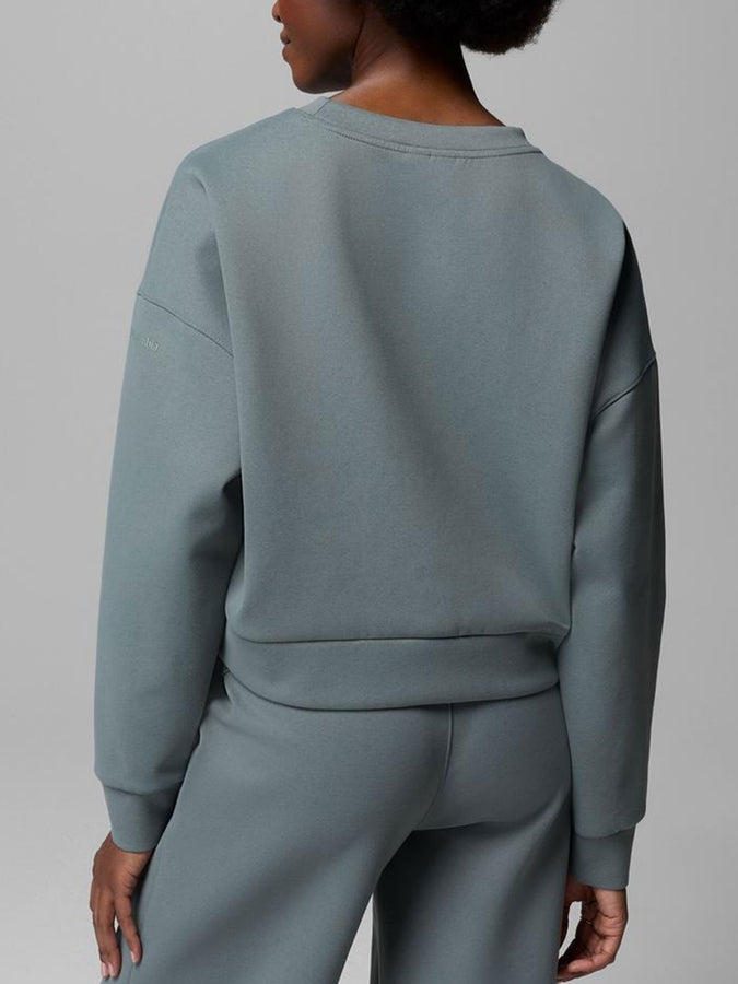 Columbia Amazesweats Heavyweight Crewneck Sweatshirt Fall 2026 | SEDONA SAGE (342)