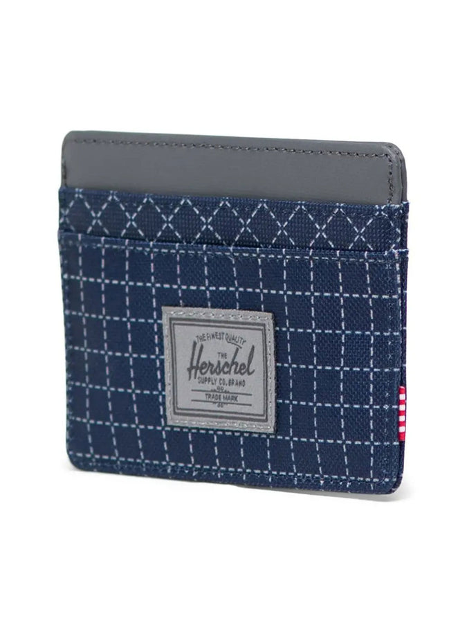 Herschel Charlie Cardholder Wallet | GRID NAVAL ACDM/MAGNET (07781)