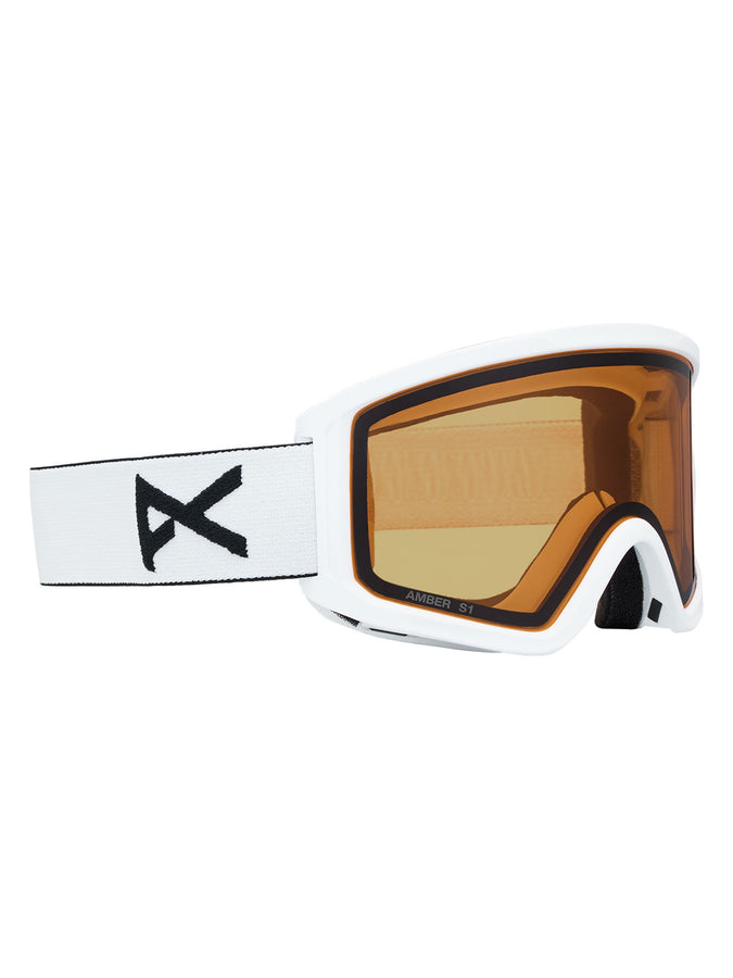 Anon Tracker 2.0 + Mfi Face Mask Jr Goggle | WHITE/AMBER (I84)